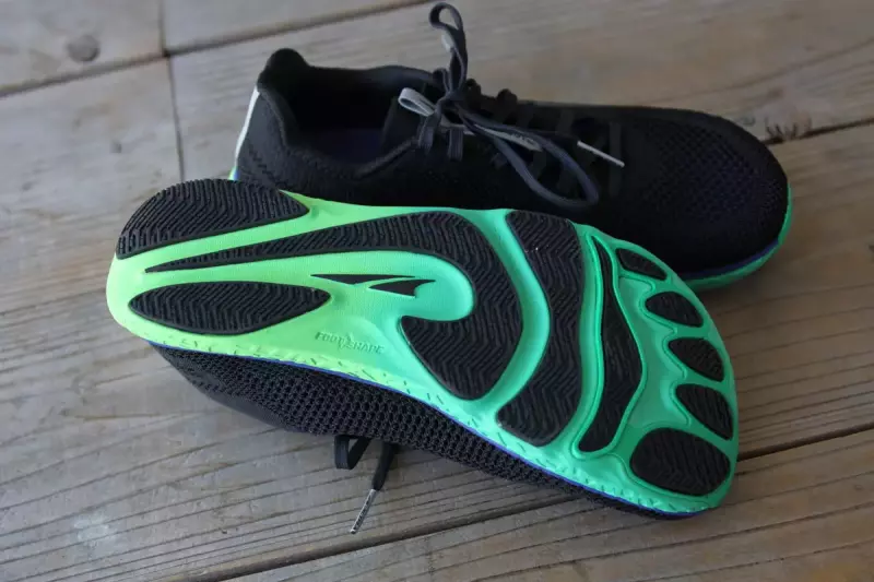 アウトソールのFootPodテクノロジー