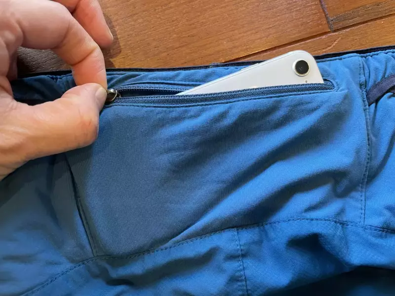 ジッパー付きポケット-トレイルランニングに最適なショーツ