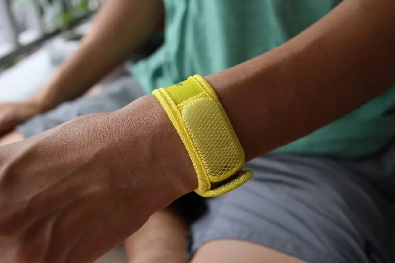 虫除けリストバンド『パラキート』