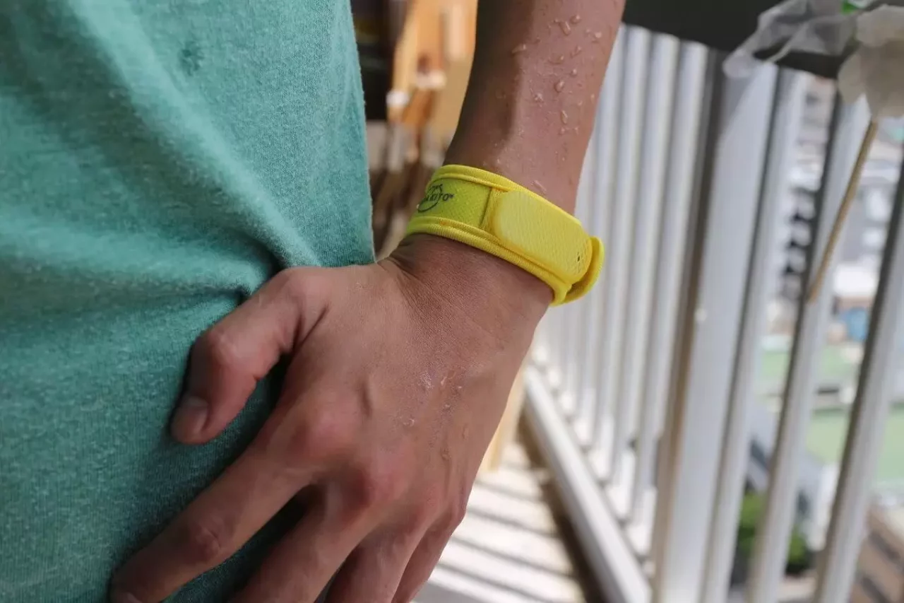 虫除けリストバンド『パラキート』