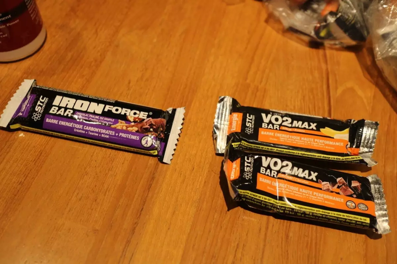 補給食エネルギーバー STC VO2 MAX&IRON FORCE