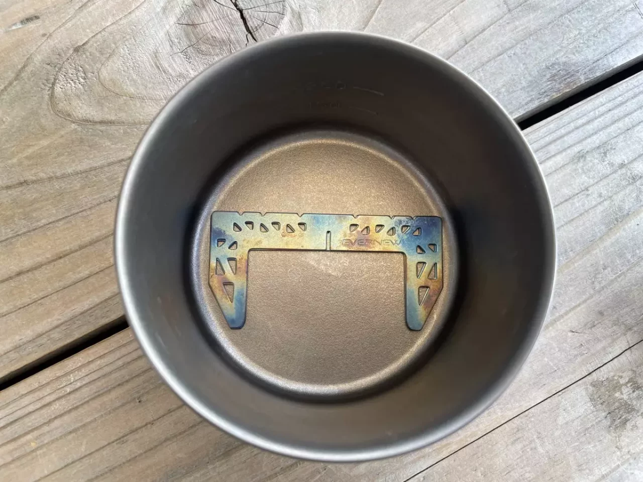 使用しているクッカーへのスタッキング