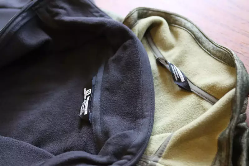 サロモンのミッドレイヤー 2つの違い