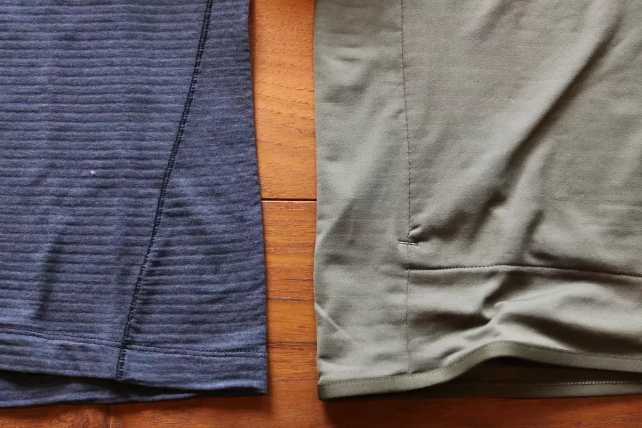 サロモンのミッドレイヤー アウトライン&アウトラック