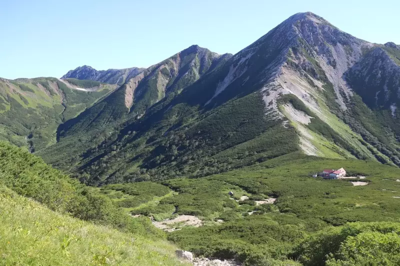 双六岳(2860m)・三俣蓮華岳(2841m)