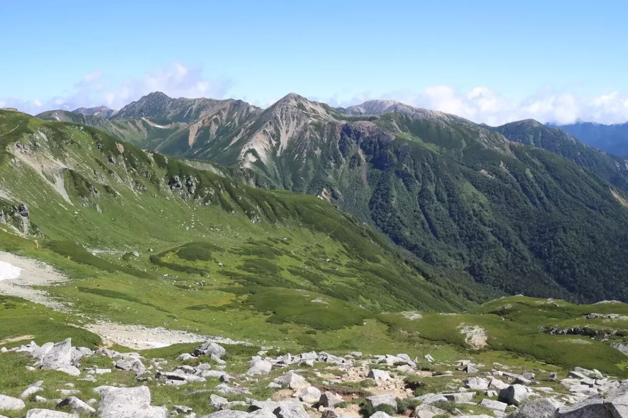北アルプス登山
