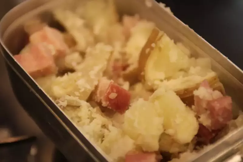 メスティン じゃがいも ほぐす