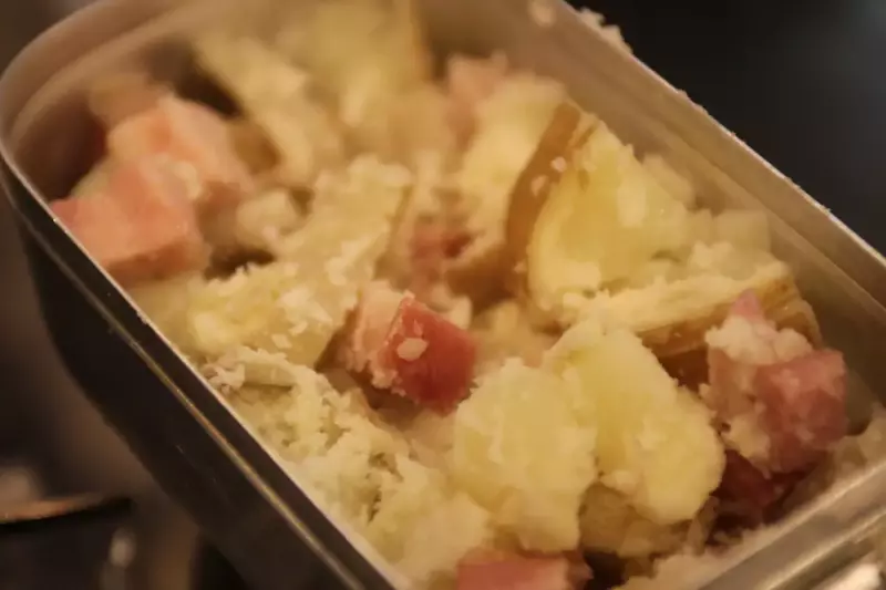 メスティン じゃがいも ほぐす