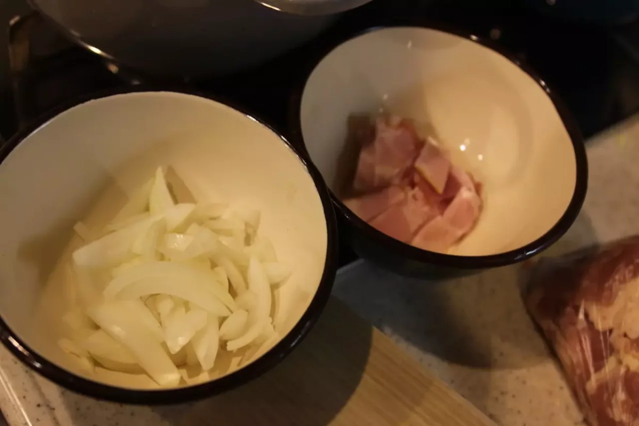 メスティン 玉ねぎ ベーコン