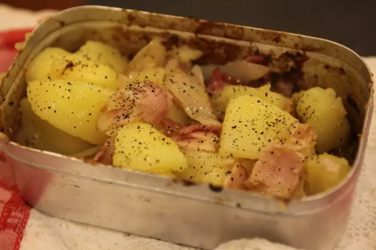 シャーマンポテト メスティンレシピ