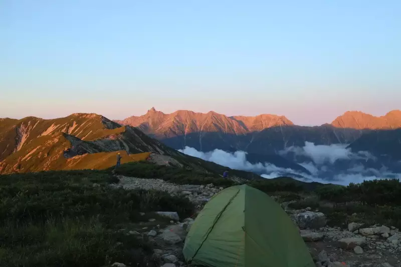 笠ヶ岳 日本百名山 登山道
