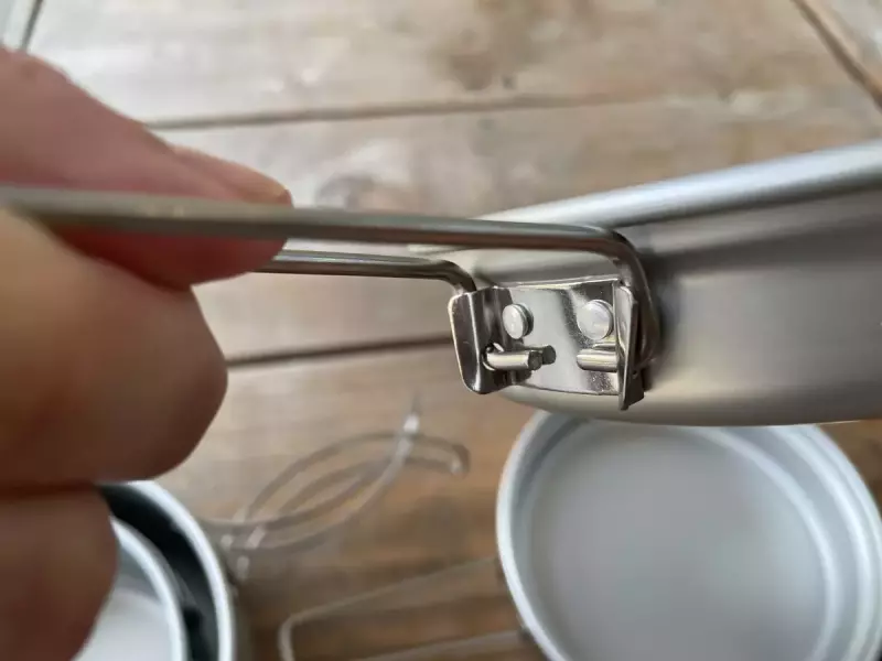 アルミパーソナルクッカーは蓋