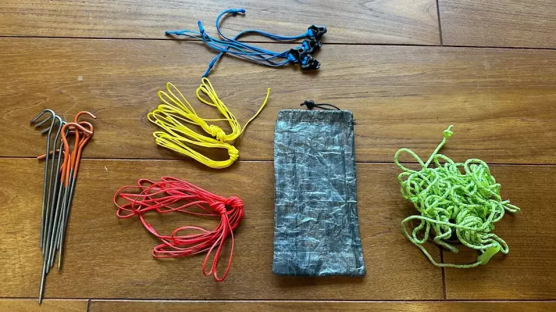 テント泊登山装備の軽量化アイデア-ガイライン&自在の見直し|装備の軽量化|ハウツー・ヒント|山のコト|登山・トレラン・山スキーマガジン「山旅旅」