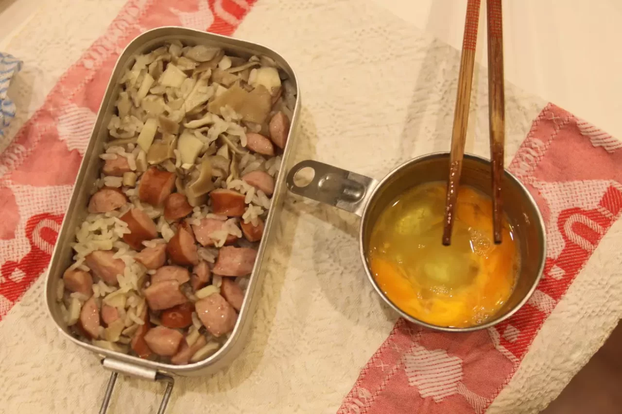 メスティン 炊き込み完成