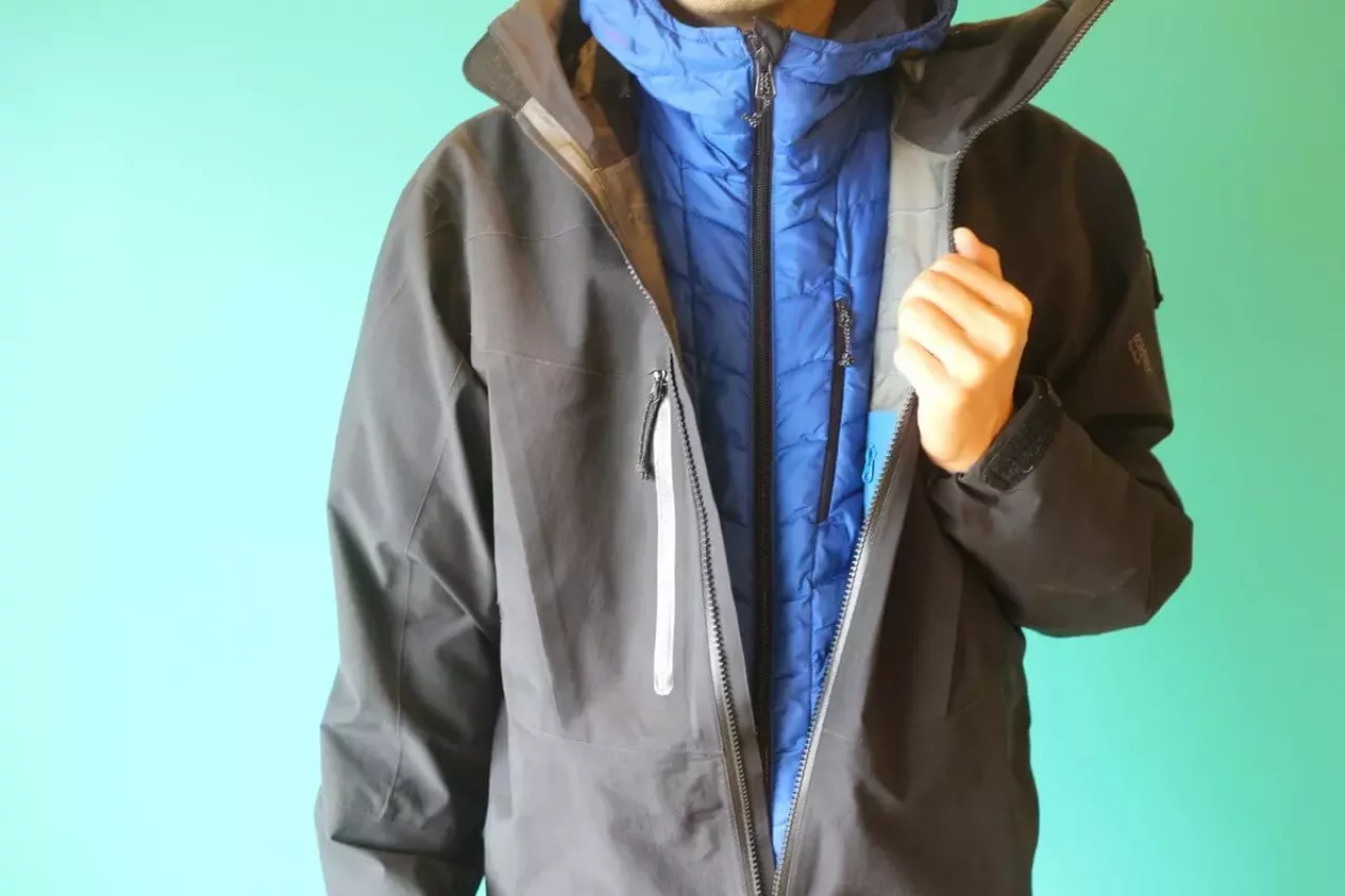 ミドルレイヤーに使用