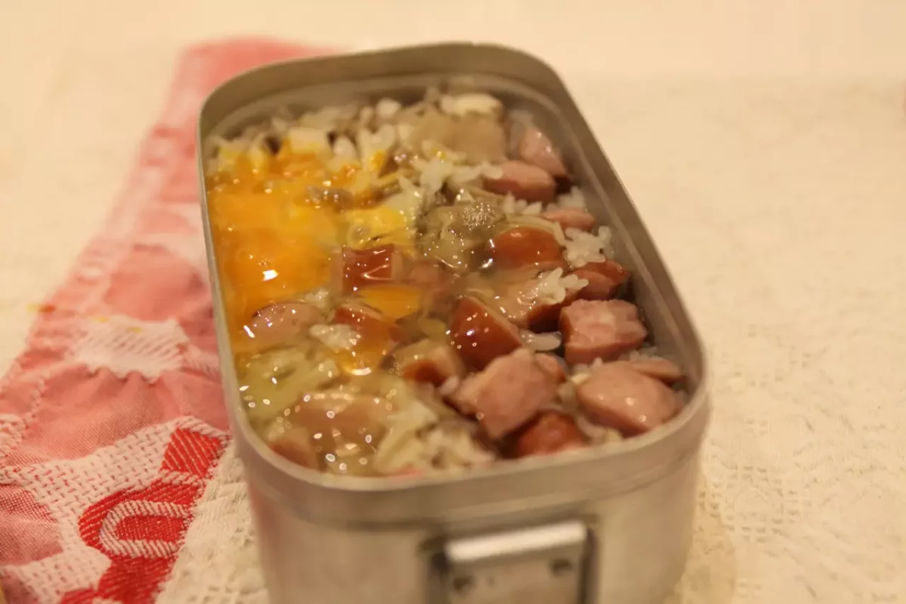 メスティン 炊き込み完成