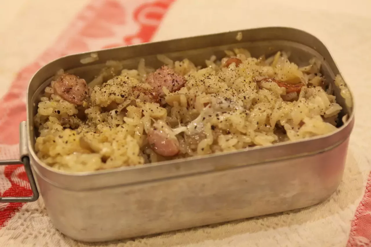 メスティン レシピ 完了