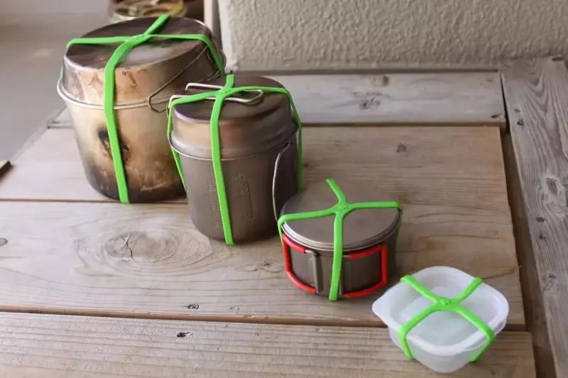 シリコン製クロスバンド