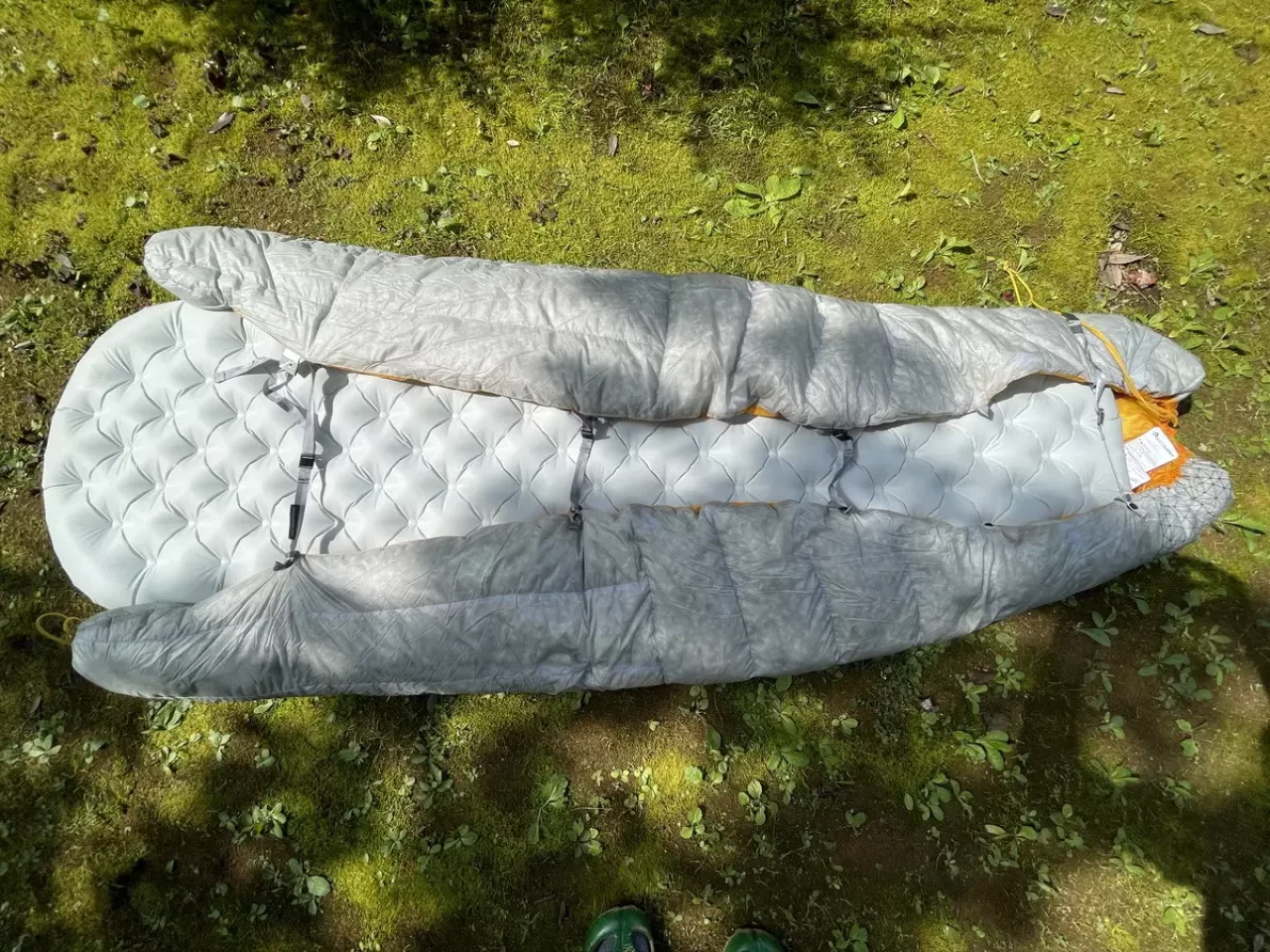 キルト型とマミー型シュラフ 寝心地の違い