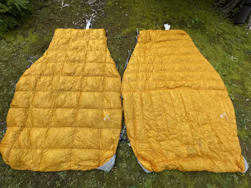 Sea to Summit エンバーダウンキルト エンバーEbI キルト型は寒くないの?