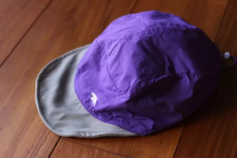 登山用リバーシブルキャップ