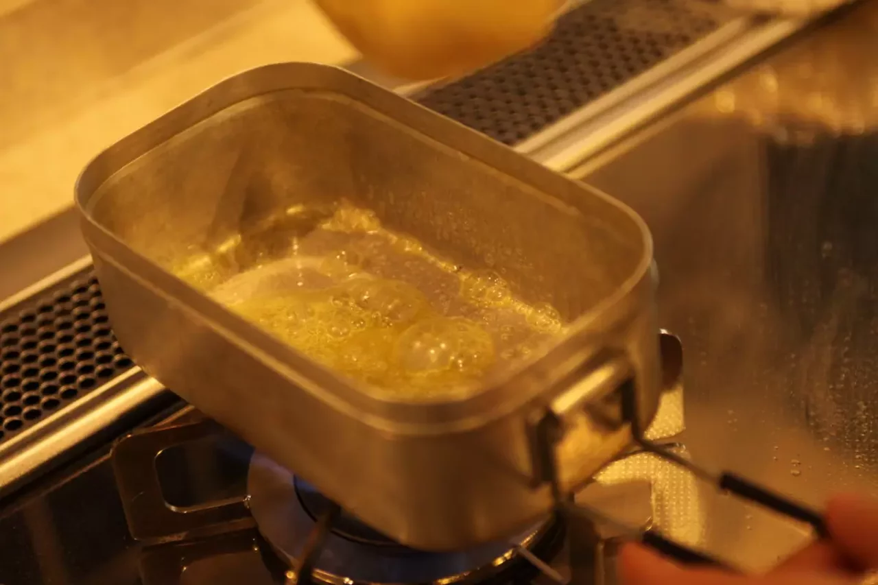 メスティン デザート レシピ パンケーキ 材料 レシピ3