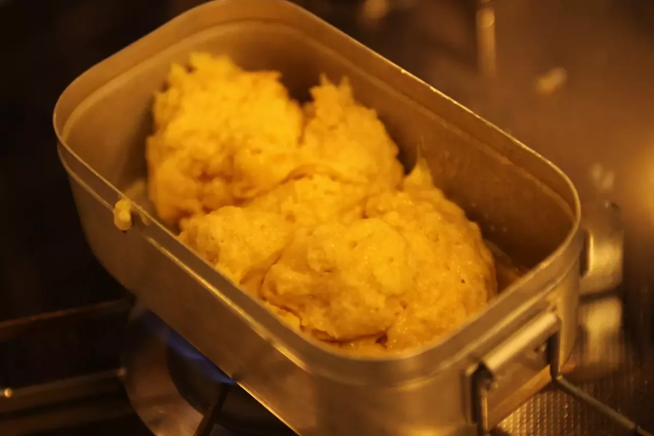 メスティン デザート レシピ パンケーキ 材料 レシピ5