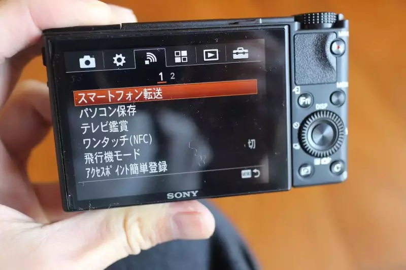 スマホ転送できるカメラ