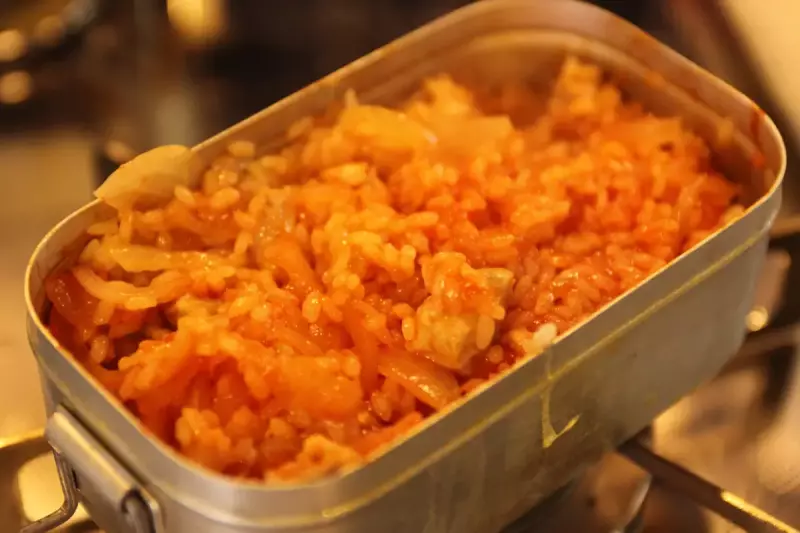 メスティンレシピ とろとろオムライス レシピ