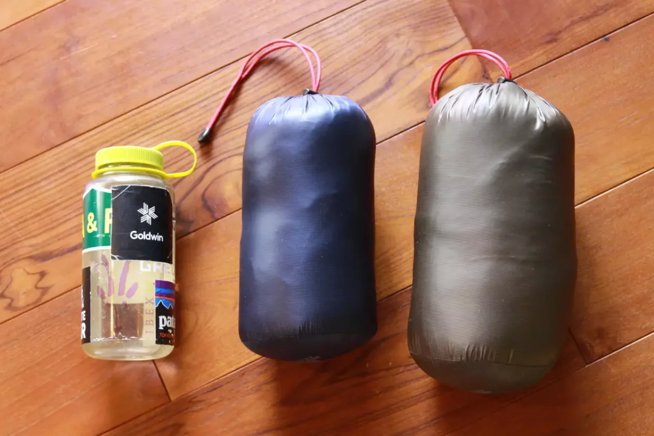 マウンテンイクイップメント ダウンセーター コンパクト性