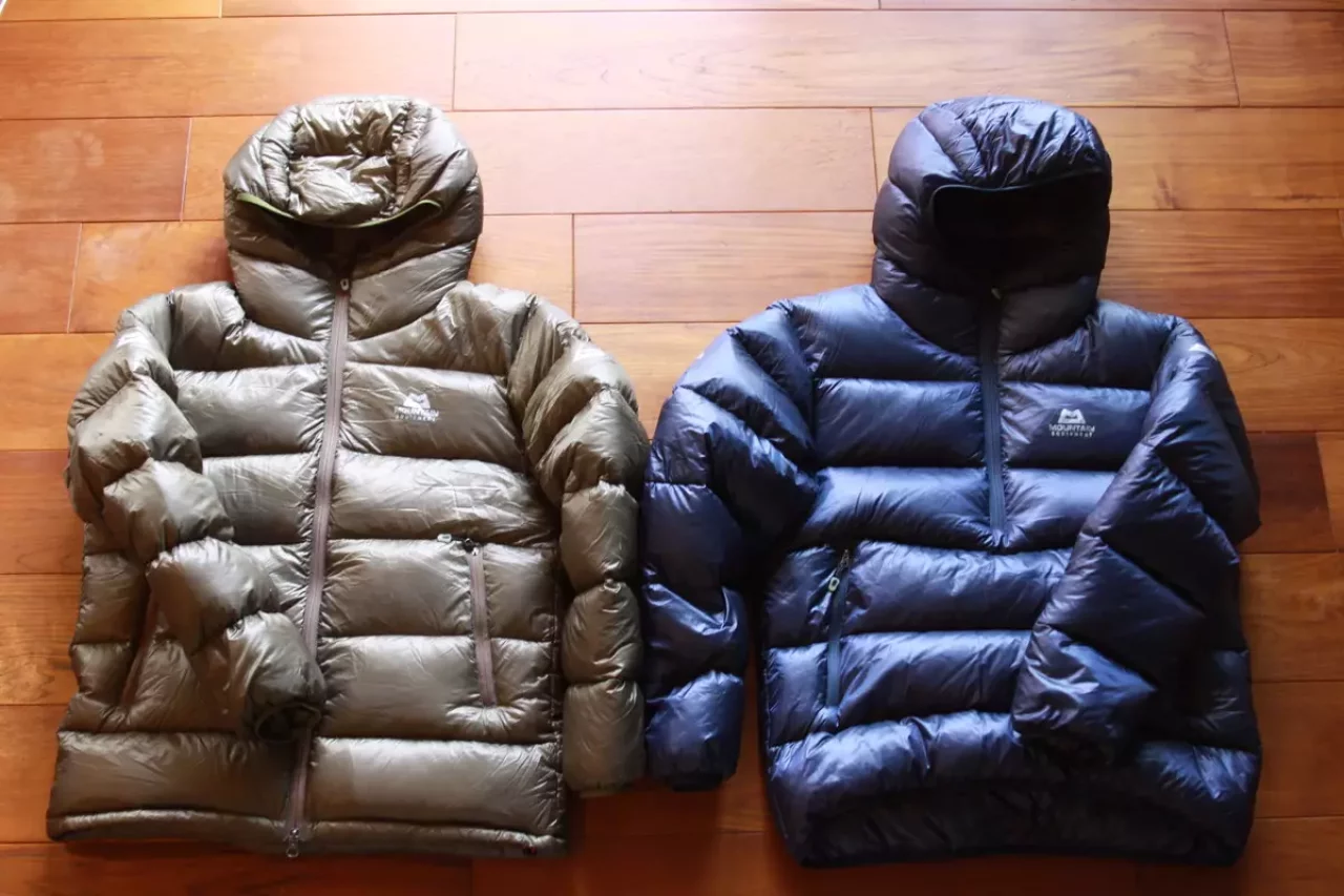 マウンテンイクイップメント ダウンセーター