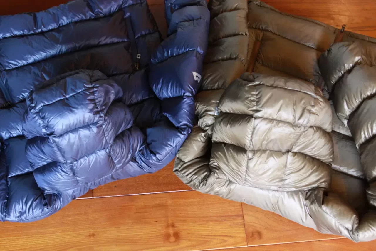 マウンテンイクイップメント ダウンセーター フード