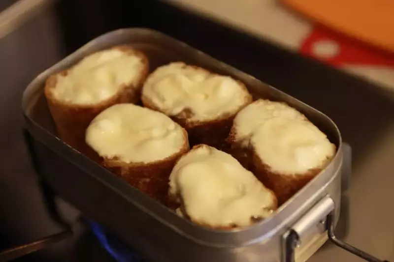 メスティン レシピ-簡単フレンチトースト レシピ