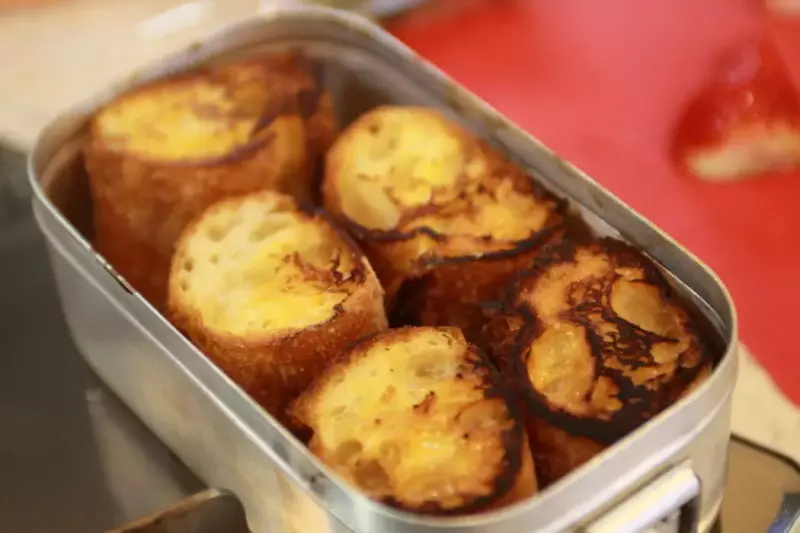 簡単フレンチトースト メスティンレシピ