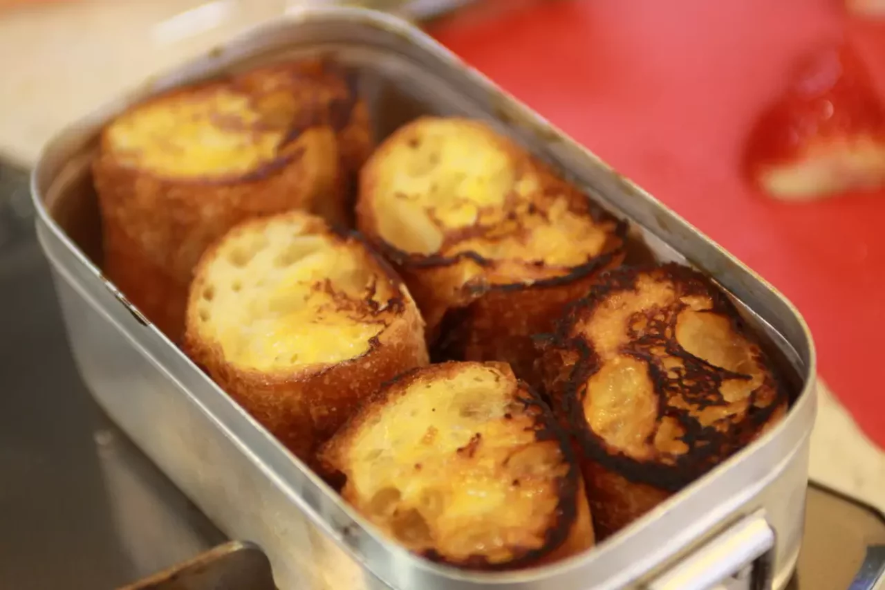 メスティン レシピ-簡単フレンチトースト レシピ