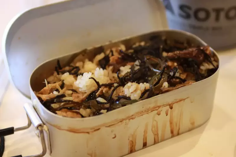 ダイソーメスティンレシピ 簡単炊き込みご飯
