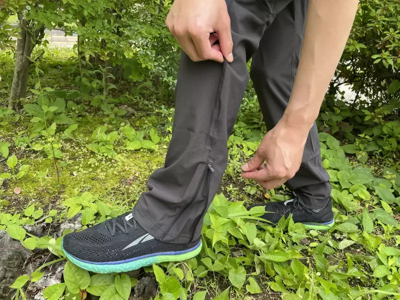 裾のジッパーの便利な使い方