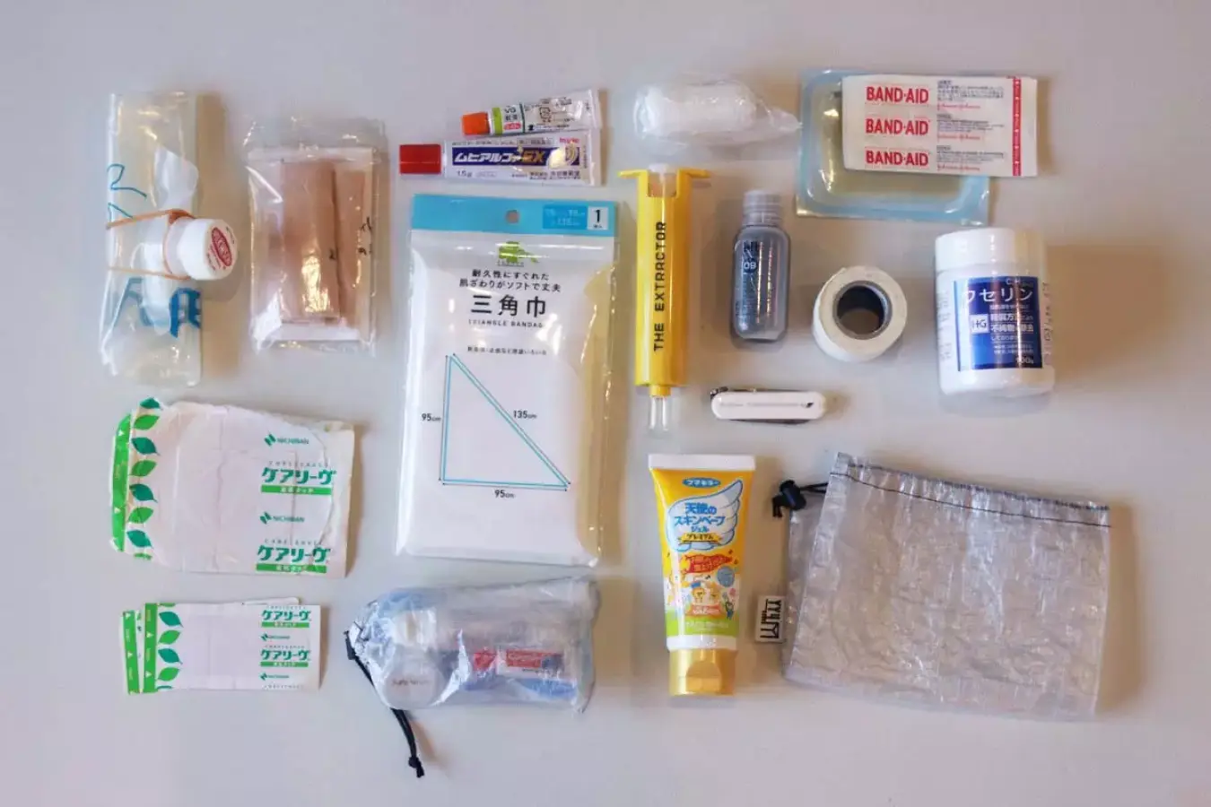 登山用ファーストエイドキットの中身と使い方|必須アイテムを解説