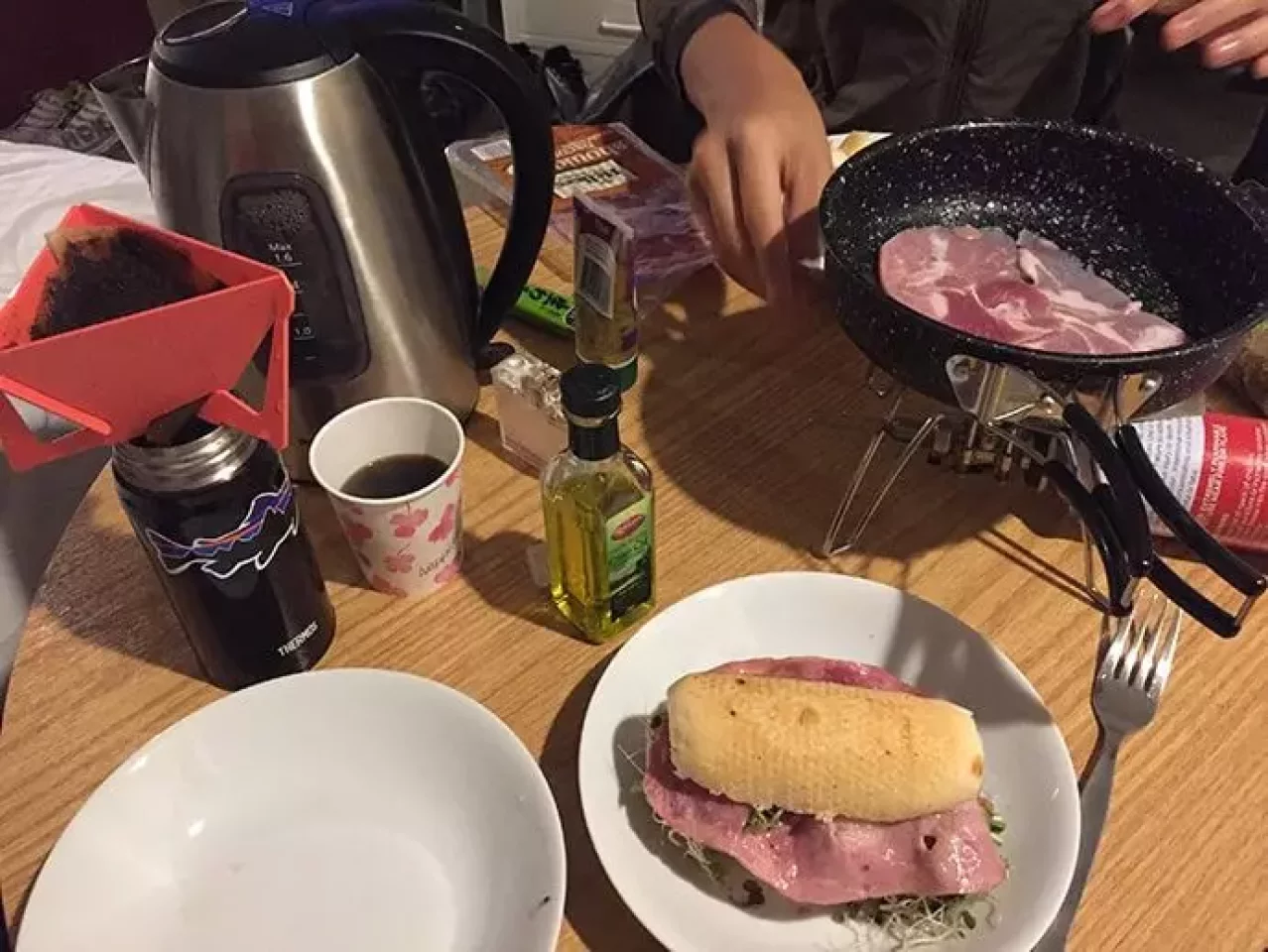 ニュージーランドの朝ご飯