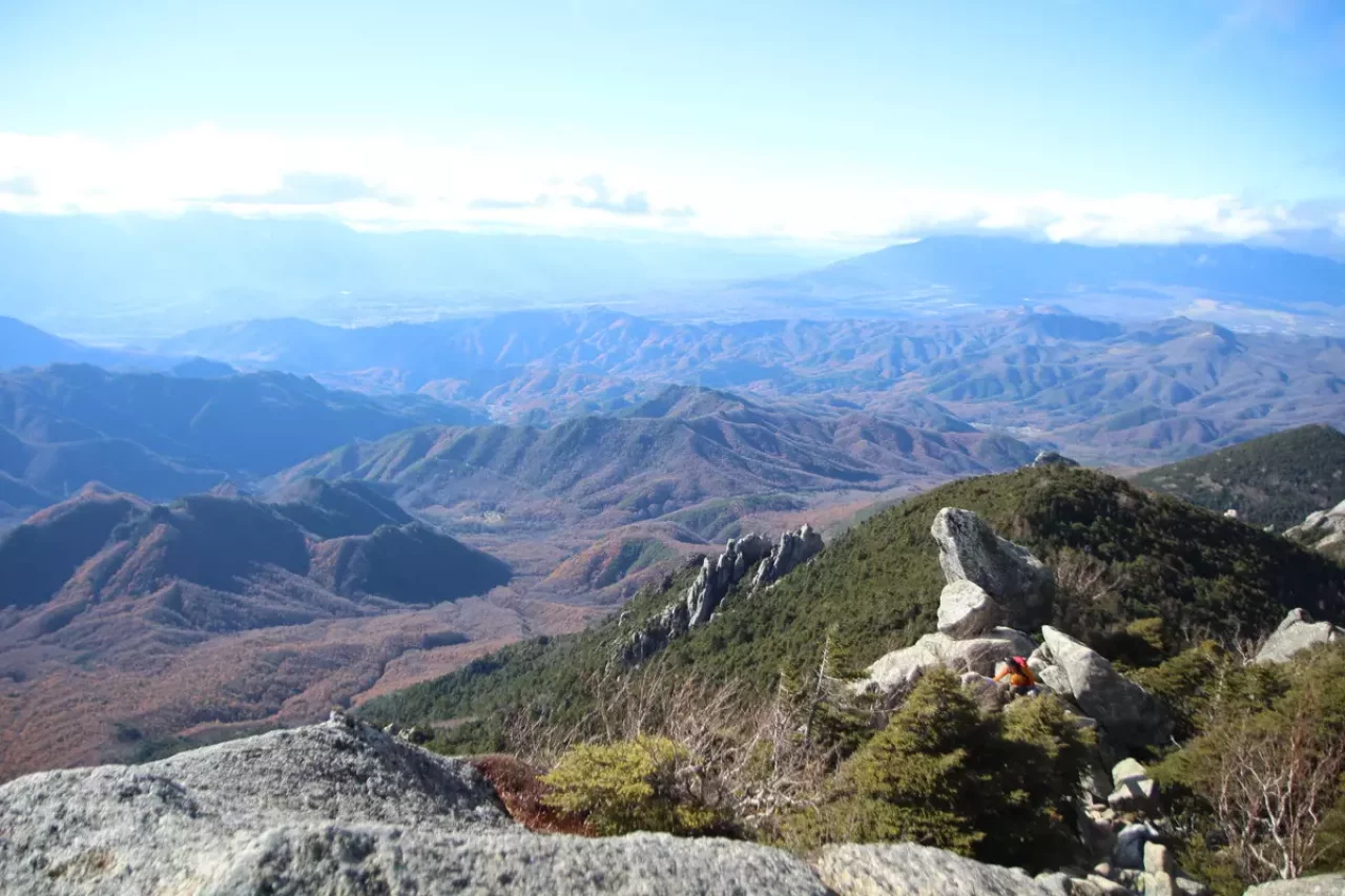 瑞牆山荘からの登山コース・金峰山に行くならこのコース
