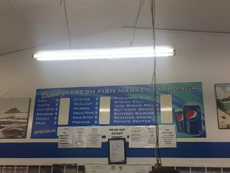 ニュージーランドのフィッシュアンドチップス