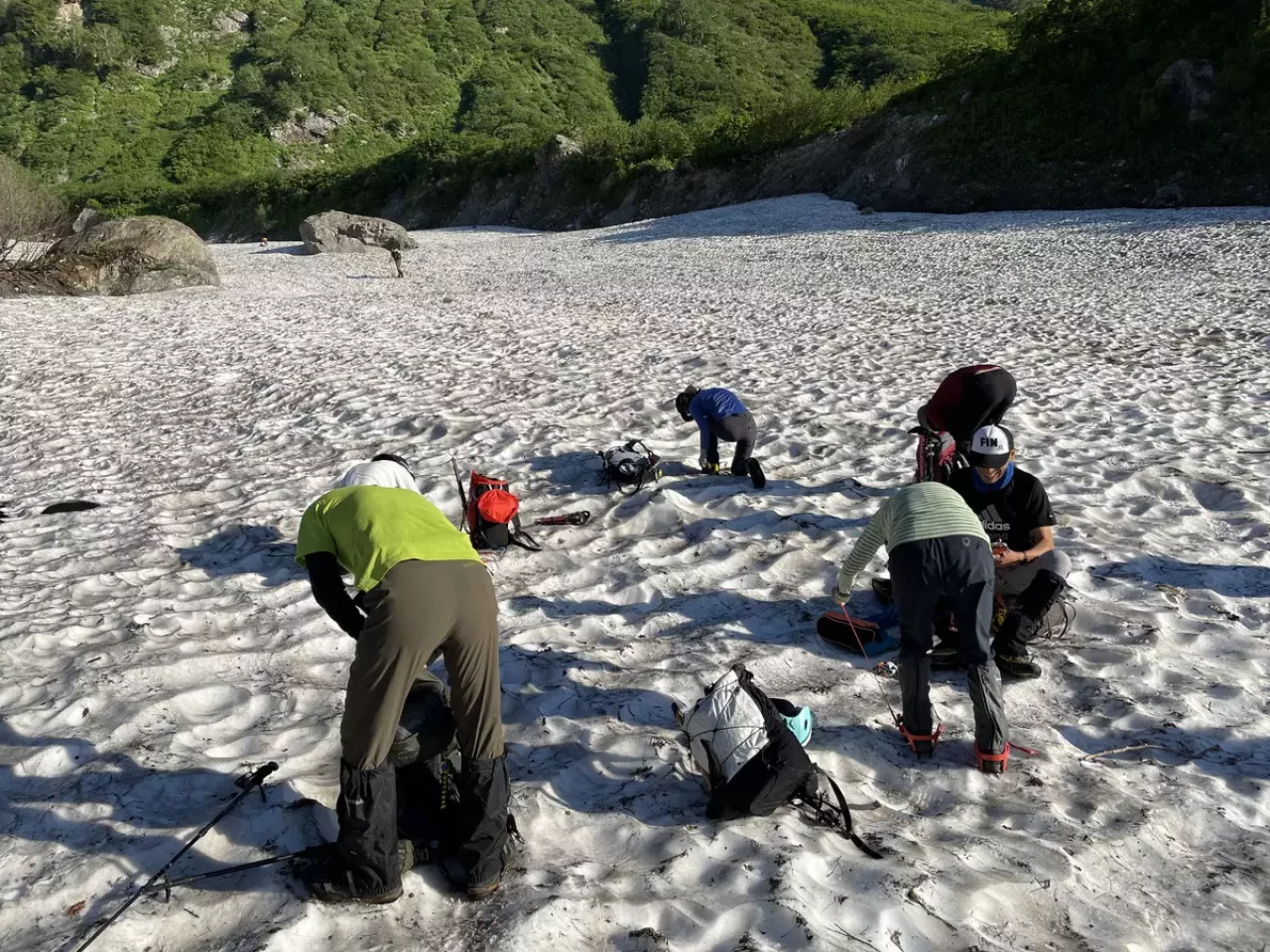 白馬大雪渓を歩く際の事前確認ポイント