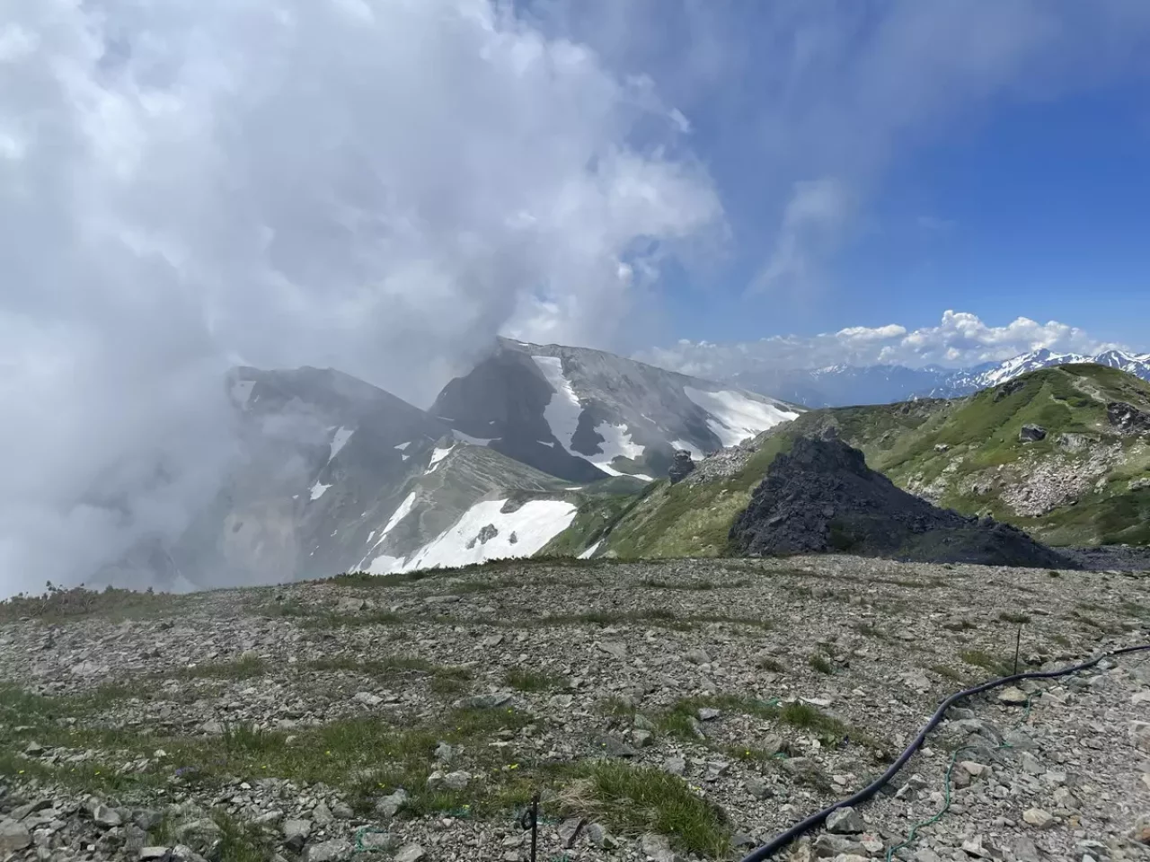 後立山連峰テント泊縦走登山のプラン