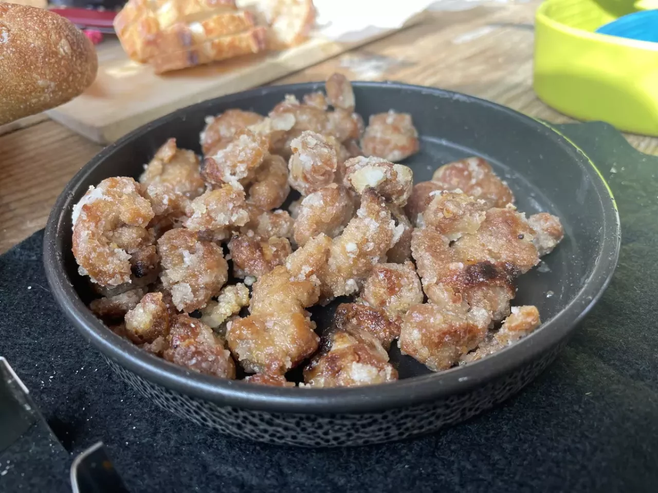 ブロックタイプを使った唐揚げ