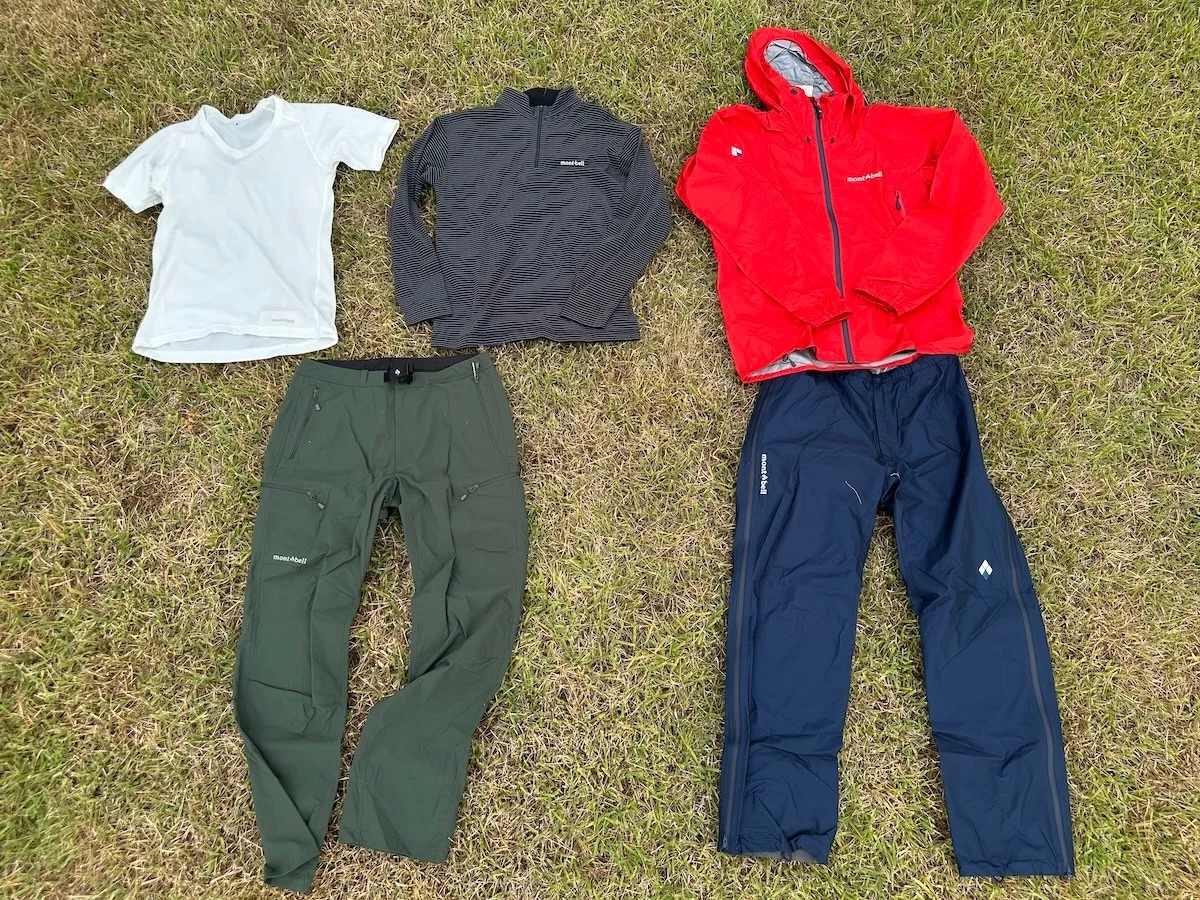 モンベルで揃える登山用行動着:高所での登山・トレッキング春夏編
