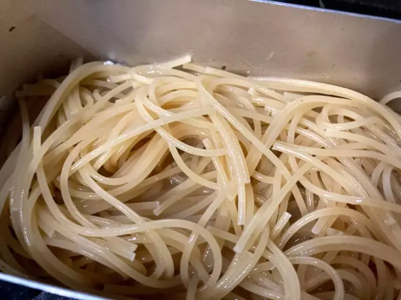 くっつかないように気を付ける メスティン山ごはん