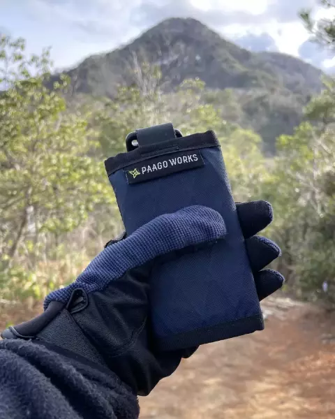 登山も普段使いにも!ウォレットキーケースとしても使える財布『パーゴワークス トレイルバンクS』