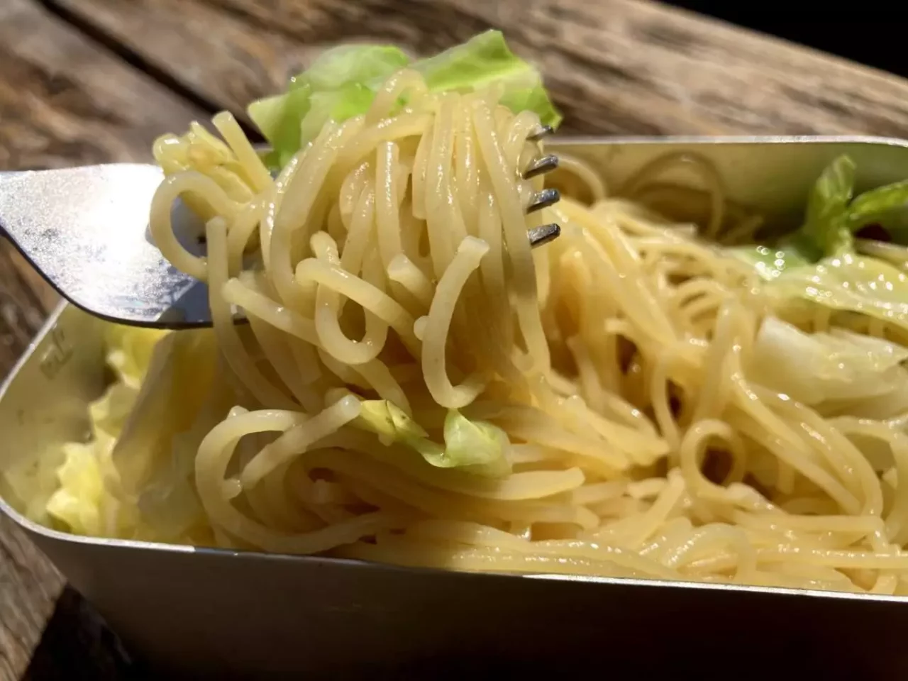 にんにくの良い香りがする