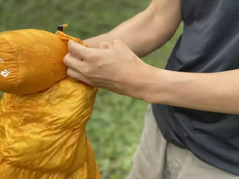 シュラフ−シートゥサミット『スパークSP0』のコンパクト性