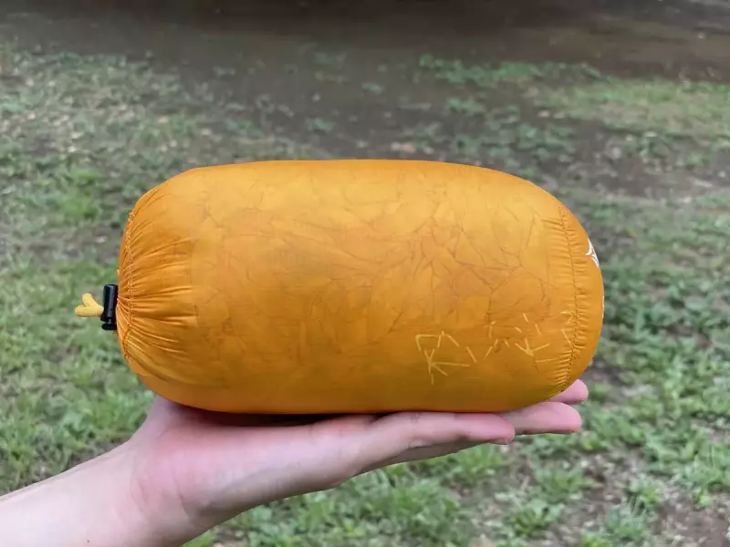 シュラフ−シートゥサミット『スパークSP0』のコンパクト性